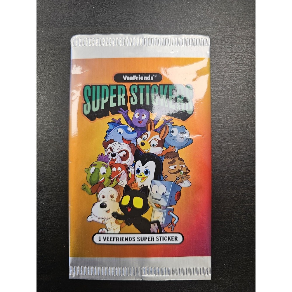 PSA VeeFriends SEALED Super Stickers Pack 1 Sticker‎ IN HAND EXCLUSIVE